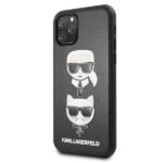 Karl Lagerfeld KLHCN58KICKC iPhone 11 Pro hardcase black Karl & Choupette - imagine 2