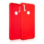 Beline Silicone Case for Motorola Moto E40, red - imagine 2