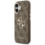 Case Guess 4G Big 4G Classic Logo for iPhone 17 brown gold - imagine 2
