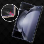 Araree Pure Diamond Film Sam Z Fold5 F946 Antimicrobial Protective Film 2pcs AR30-01782A - imagine 5