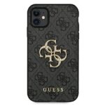Guess GUHCN614GMGGR iPhone 11 6,1"/ Xr grey hardcase 4G Big Metal Logo - imagine 3
