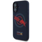 Case Red Bull HC Silicone ORBR20 Logo    Red Lining to iPhone 16 MagSafe navy blue - imagine 2