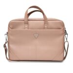 Guess Bag GUCB15PSATLP 16" pink Saffiano Triangle Logo