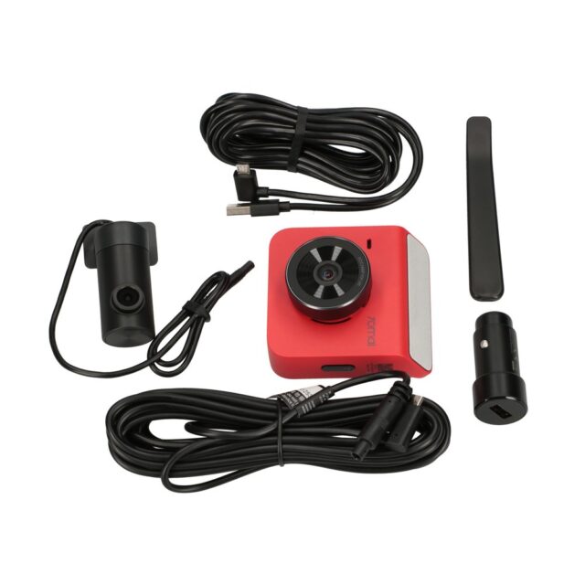 70mai Dash Cam A400 + RC09 RED | Dash Camera | 1440p + 1080p, GPS, WiFi - imagine 7