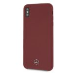 Mercedes MEHCI65SILRE iPhone Xs Max red hardcase Silicone Line - imagine 2