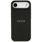 Guess Grained Ring MagSafe case for iPhone Air black - imagine 3