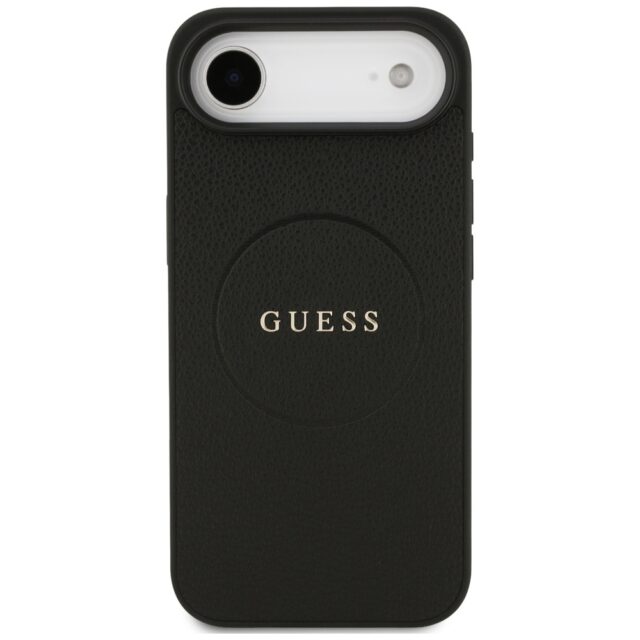 Guess Grained Ring MagSafe case for iPhone Air black - imagine 3