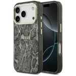 Guess Python Pattern MagSafe Case for iPhone 17 Pro Black