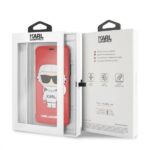 Karl Lagerfeld KLFLBKPXKSCORE iPhone X/XS bookcase red Karl Space Cosmonaut - imagine 6