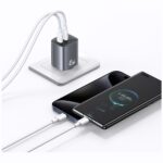 Wall charger USAMS CC305 T66 45W GaN 2xUSB-C tarnish - imagine 4