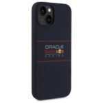 Red Bull RBHMP14S24SIHSRV iPhone 14 6.1" hardcase navy Silicone Horizontal Logo MagSafe - imagine 4