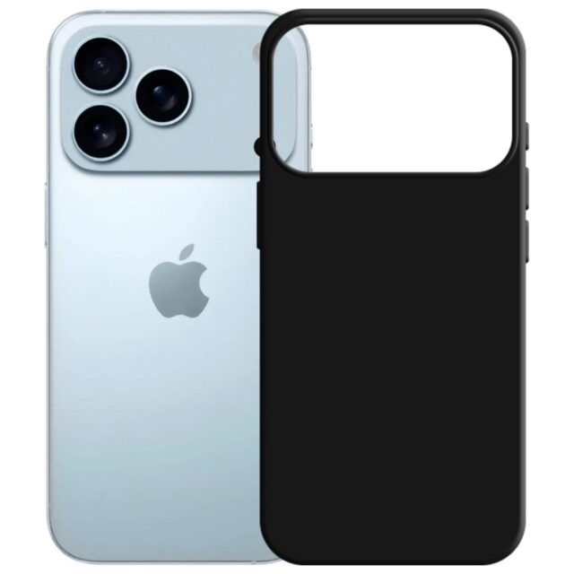 Case 3MK Silicone Case for Apple iPhone 17 Pro Max black - imagine 5