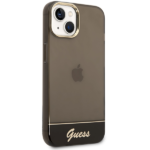Guess GUHCP14SHGCOK iPhone 14 / 15 / 13 6.1" black hardcase Translucent - imagine 4