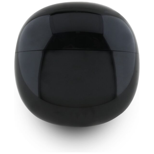 TWS headphones Guess Glossy Effect Egg Shape Printed Classic Logo black - imagine 4