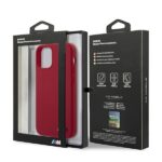 BMW BMHCP12MMSILRE case iPhone 12  /12 Pro 6.1" red hardcase Silicone M Collection - imagine 8