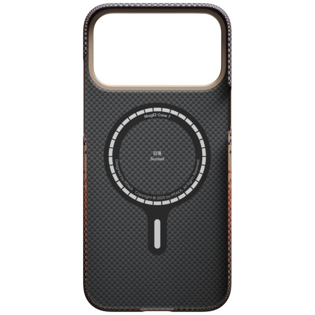 Case PITAKA Ultra-Slim MagSafe for iPhone 17 Pro Max sunset - imagine 3