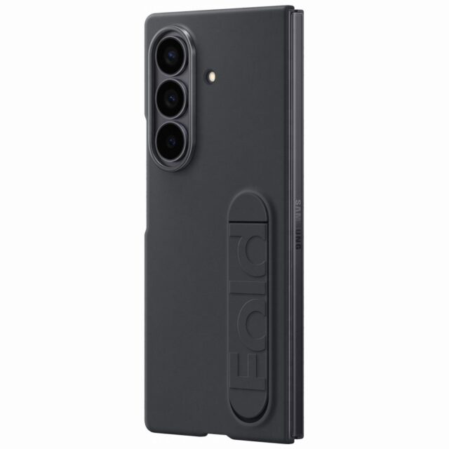Case Samsung Silicone Case for Galaxy Z   Fold7 black - imagine 4