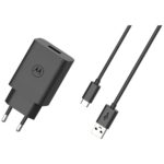 Charger wall Motorola TurboPower 33W USB-A with cable USB-A to USB-C 1m black - imagine 2