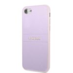 Guess GUHCI8PSASBPU iPhone 7/8 / SE 2020/ SE 2022 hardcase purple Saffiano Hot Stamp & Met - imagine 2