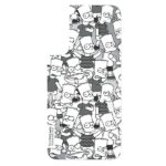 Panel Samsung GP-TOU021HOUJW for Frame Cover for Galaxy S22 Simpsons white