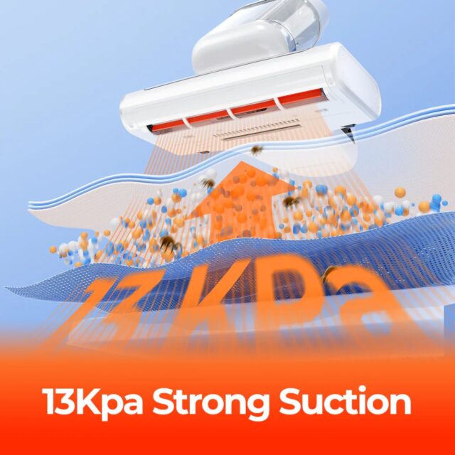 UWANT M300 | Mattress vacuum cleaner | dust mite removal, 13 kPa - imagine 3