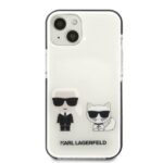 Karl Lagerfeld KLHCP13MTPEKCW iPhone 13/ 14 / 15 6,1" hardcase white Karl&Choupette - imagine 3
