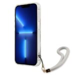 Guess GUHCP13SHFLSU iPhone 13 mini 5,4" purple hardcase Flower Strap - imagine 5