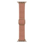 UNIQ Aspen Strap Apple Watch 44/42/45 mm Series 1/2/3/4/5/6/7/8/SE/SE2/SE3 Braided grapefruit pin - imagine 6