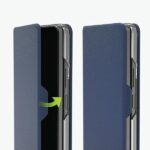 Araree Bonnet Diary Case Sam Z Fold5 F946 ash blue AR10-01766B - imagine 6