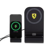 Ferrari induction charger FEMFBMALK 15W black 2023 Collection MagSafe - imagine 2