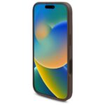 Guess GUHMP16SP4ROPEMCW iPhone 16 6.1" brown hardcase 4G Flowers Print MagSafe - imagine 5