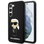 Karl Lagerfeld KLHCS23SSNIKBCK S23 S911hardcase black Silicone Ikonik