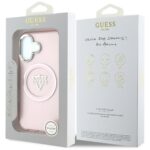 Case Guess IML Metal Mountain Logo MagSafe for iPhone 16 pink - imagine 8