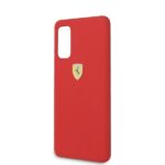 Ferrari Hardcase FESSIHCS62RE for Samsung Galaxy S20 (G980) Red Silicone Collection - imagine 5