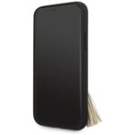 Guess GUHCN58RSSABK iPhone 11 Pro black hard case Saffiano with ring stand - imagine 6