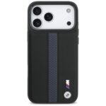 Case BMW M Perforated Stripe Logo        MagSafe for iPhone 17 Pro Max blue - imagine 3