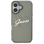 Guess GUHCP16MHCHGSPK iPhone 16 Plus6.7" black hardcase IML Heart - imagine 3