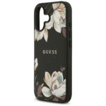 Guess Grained Flowers Classic Logo MagSafe case for iPhone 17 black - imagine 6