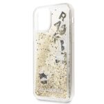 Karl Lagerfeld KLHCN61ROGO iPhone 11 6,1"/ Xr black & gold hard case Glitter - imagine 3