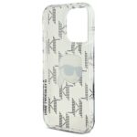 Karl Lagerfeld KLHCP16LHKLPKHT iPhone 16 Pro 6.3" transparent hardcase IML Karl Head El - imagine 7