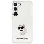 Karl Lagerfeld KLHCS23SHNCHTCT S23 S911 transparent hardcase Ikonik Choupette - imagine 3