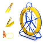 Extralink Pilot 3.8mm 50m | Cable pulling rod | glass fibre FRP, d. 3.8mm, l. 50m, yellow