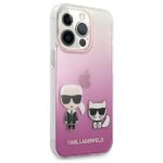Karl Lagerfeld KLHCP13XCKTRP iPhone 13 Pro Max 6,7" hardcase pink Karl & Choupette - imagine 4