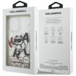 Karl Lagerfeld Liquid Glitter Choupette Logo MagSafe Case for iPhone 17 Clear - imagine 8