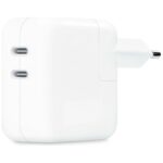 Wall Charger Apple MKU63ZM/A 35W 2x USB-C white