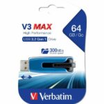 Verbatim USB-A 3.2 Gen 1 MAX Flash Drive 64GB blue 49807 - imagine 4