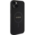 Guess GUHMP15SPSAHMCK iPhone 15 / 14 / 13 6.1" black hardcase Saffiano MagSafe - imagine 4