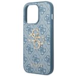 Guess GUHCP14L4GMGBL iPhone 14 Pro 6,1" blue hardcase 4G Big Metal Logo - imagine 6