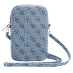 Guess Bag GUWBZP4GFTSB blue Zip 4G Triangle - imagine 4