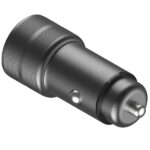 ENERGEA car charger 1xUSB+1xUSB-C PD-QC3.0 38W gunmetal Alu Drive PD20+ - imagine 3